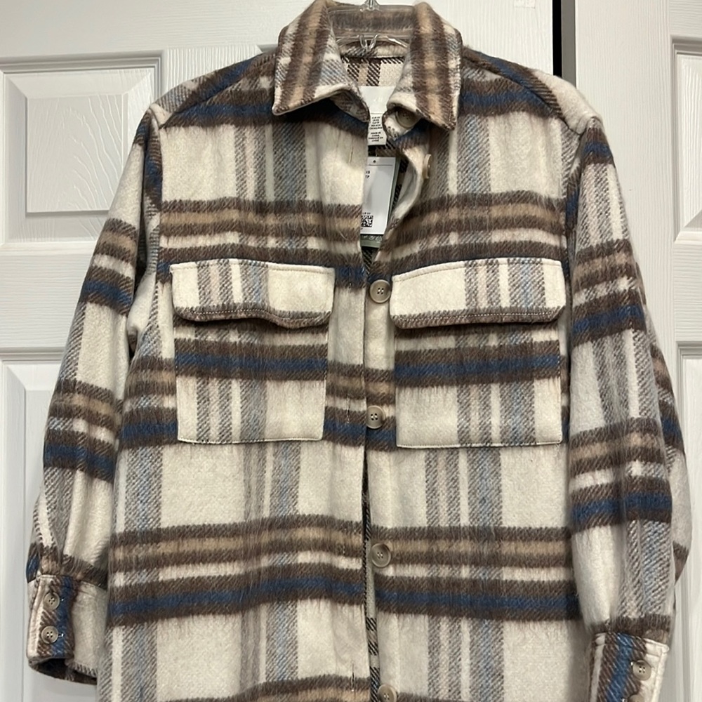 H&M wool shacket